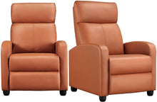 Load image into Gallery viewer, 2-Seat Reclining Leather Sofa Modern - EK CHIC HOME