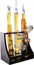 Load image into Gallery viewer, 3 Gun Whiskey Decanters Set AR15, AK47, &amp; Rifle Gun Decanter Set 1000ml - EK CHIC HOME