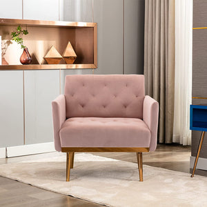 Accent Chair, Modern Single Sofa Chair for Living Room - EK CHIC HOME