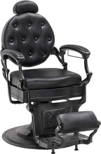 Load image into Gallery viewer, Heavy Duty Metal Vintage Barber Chair All Purpose Hydraulic Recline - EK CHIC HOME
