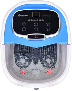 Foot Spa/Bath Massager, with Motorized Rollers, Shiatsu Massage - EK CHIC HOME