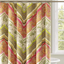 Load image into Gallery viewer, DS BATH Medina Saffron Shower Curtain - EK CHIC HOME