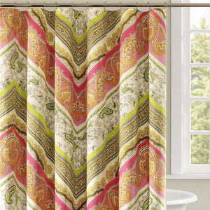DS BATH Medina Saffron Shower Curtain - EK CHIC HOME