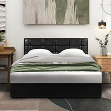 Load image into Gallery viewer, Queen Bed Frame with 4 Storage Drawers, Upholstered Platform Bed - EK CHIC HOME
