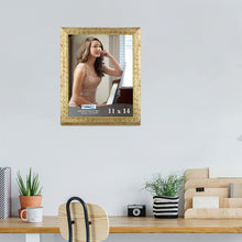 Load image into Gallery viewer, 11x14 Gold Picture Frame, Baroque Style Photo Frame - EK CHIC HOME