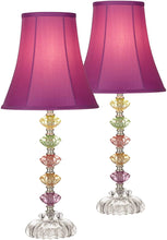 Load image into Gallery viewer, Bohemian  Chic Style Accent Table Lamps Set of 2 - EK CHIC HOME