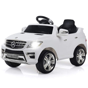 Licensed Mercedes Benz ML350 6V Electric 2WD Battery Powered Kids Vehicle, Parental Remote Control & Manual Modes - EK CHIC HOME