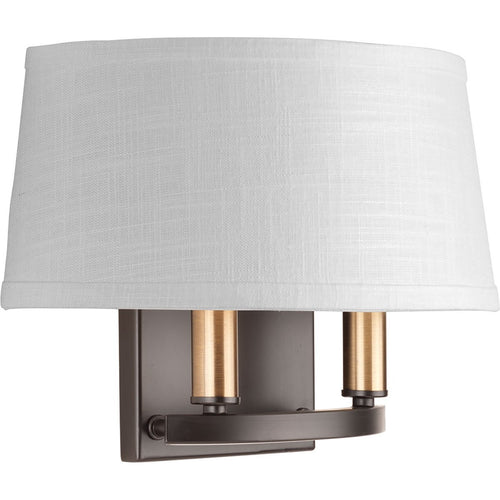 Traditional/Formal 2-60W Cand Wall Sconce, Antique Bronze - EK CHIC HOME