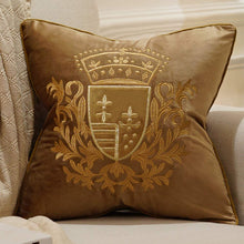 Load image into Gallery viewer, Embroidery Velvet Luxury European Pillow Case - EK CHIC HOME