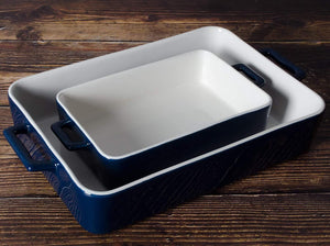 Ceramic Bakeware Set Baking Dish - EK CHIC HOME