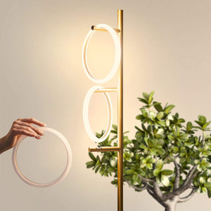 LED Tree Floor Lamp - Unique Design Matches Modern - EK CHIC HOME