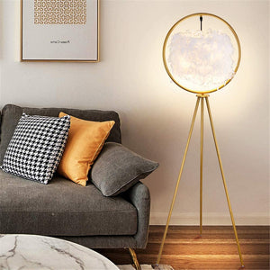Tripod Floor Lighting Postmodern Iron Single Standing Lamp - EK CHIC HOME