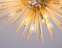 Load image into Gallery viewer, Sputnik Chandelier, 8-Light Flush Mount Ceiling Light - EK CHIC HOME
