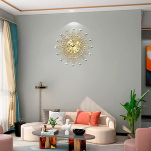 Extra Large Wall Clocks for Living Room - Big Silent - EK CHIC HOME