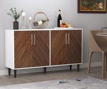 Load image into Gallery viewer, Modern Sideboard Buffet with Storage, 58 Inch Coffee Bar - EK CHIC HOME