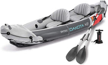 Load image into Gallery viewer, K2 2-Person Heavy-Duty Inflatable Kayak with 86-Inch Oars and Air Pump - EK CHIC HOME