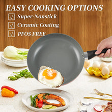 Load image into Gallery viewer, 8-Piece Nonstick Pots and Pans Sets Ceramic Coating - EK CHIC HOME