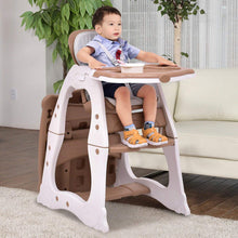 Load image into Gallery viewer, Baby High Chair, 3 in 1 Infant Table and Chair Set, Convertible Booster Seat with 3-Position - EK CHIC HOME