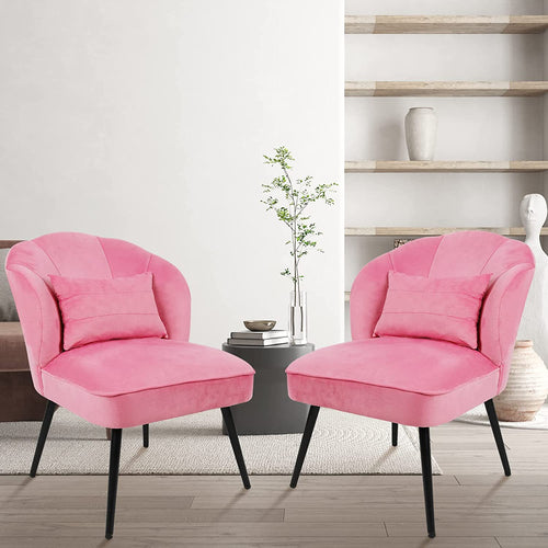 Accent Chairs Set of 2, Living Room - EK CHIC HOME