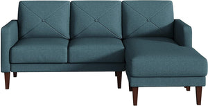 Convertible Sectional Sofa Couch with Chaise - EK CHIC HOME