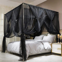 Load image into Gallery viewer, 4 Corners Post Canopy  Royal Luxurious  Decoration - EK CHIC HOME