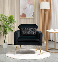 Load image into Gallery viewer, Modern Velvet Accent Chair with A Small Pillow - EK CHIC HOME