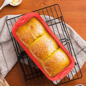 Silicone Bread and Loaf Pans - Set of 2 - EK CHIC HOME