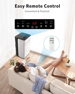 Portable Air Conditioner,8000 BTU Portable AC with Cooler - EK CHIC HOME