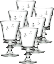Load image into Gallery viewer, Fine French Glassware Embossed with the iconic Napoleon Bee Design - EK CHIC HOME