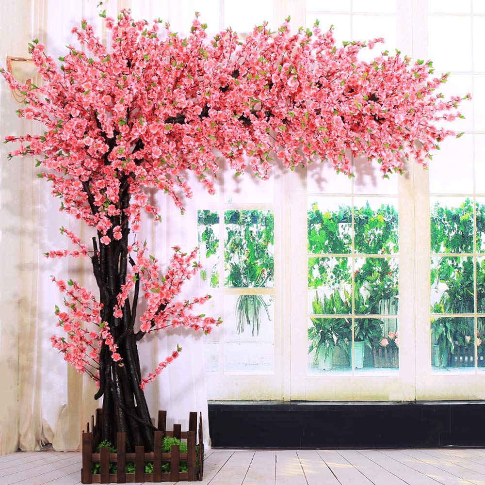 Artificial Cherry Blossom Tree Event Indoor Outdoor Silk Flower - EK CHIC HOME