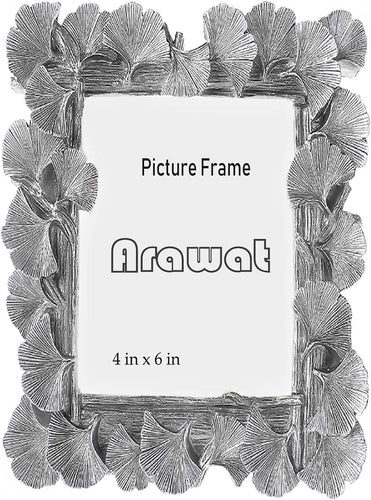 4x6 Silver Frame with Glass Front - Glam - EK CHIC HOME