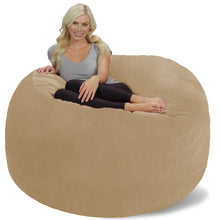 Load image into Gallery viewer, Chill Sack Bean Bag Chair: Giant 6&#39; Memory Foam Furniture Bean Bag - EK CHIC HOME