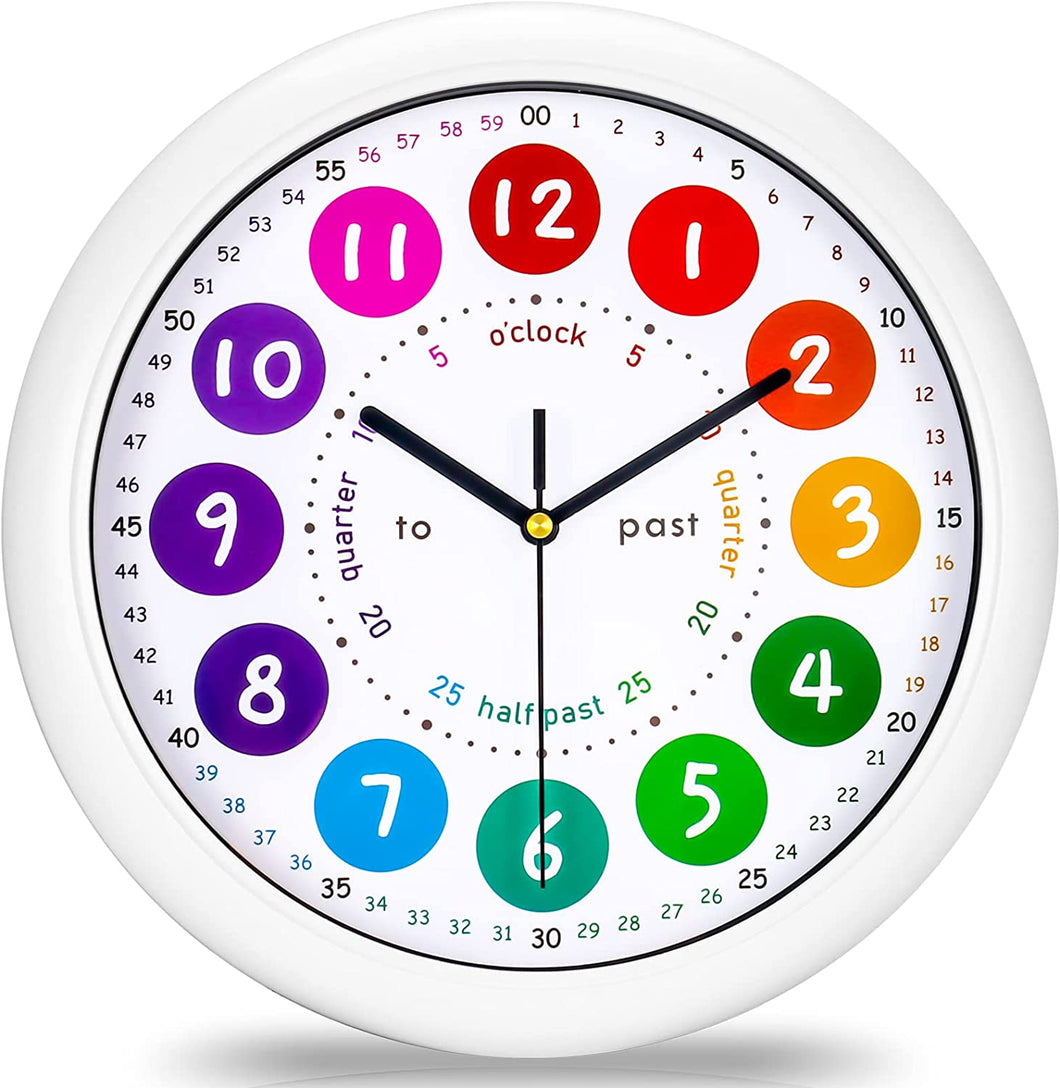 Wall Clock for Kids Clock for Bedroom 10