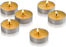 Load image into Gallery viewer, Bulk Pack - 60 Pack Citronella Tealight Candles - Summer Yellow - EK CHIC HOME
