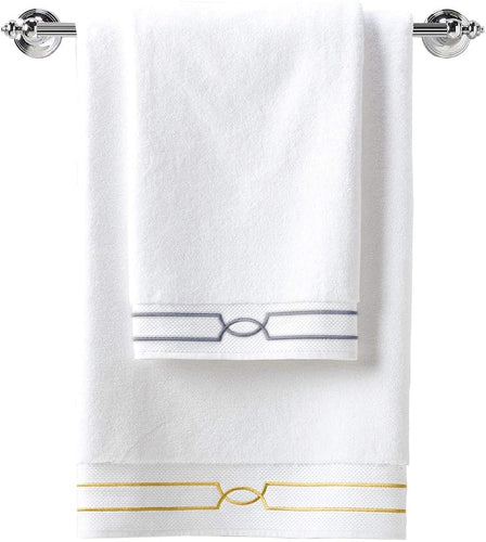 Luxury White Bath Towels-100% Premium Egyptian Cotton - EK CHIC HOME