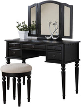 Load image into Gallery viewer, CHIC Collection Vanity Set with Stool - EK CHIC HOME