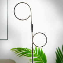 Load image into Gallery viewer, Modern LED Two Ring Floor Lamp, for Offices  - Tall, Dimmable Light - EK CHIC HOME