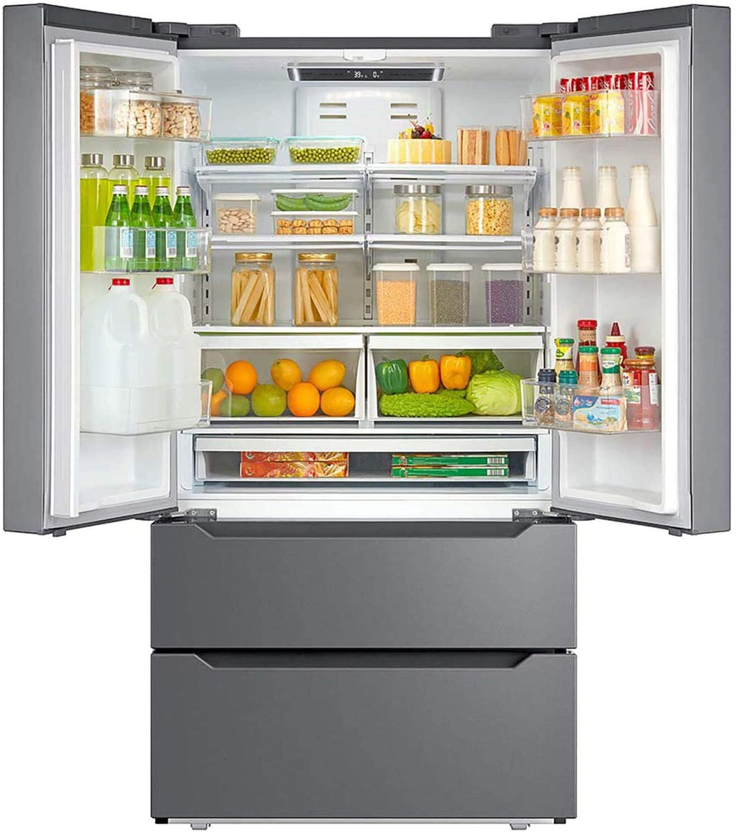 French Door Refrigerator Bottom Freezer 36