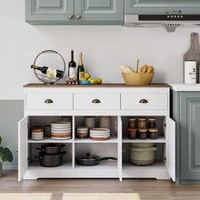 Load image into Gallery viewer, Buffet Cabinet Storage Kitchen Cabinet Sideboard Farmhouse - EK CHIC HOME