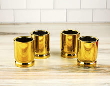 Load image into Gallery viewer, 50 Caliber Bullet Shot Glasses Set - Set of 4 - Each holds 2 Ounces - EK CHIC HOME