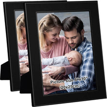 Load image into Gallery viewer, 2 Pack 5x7 Gold Metal Picture Frame, Gift Photo Frames - EK CHIC HOME