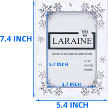 Load image into Gallery viewer, 4x6 Metal 4-color Snowflake High Definition Glass Display Pictures - EK CHIC HOME