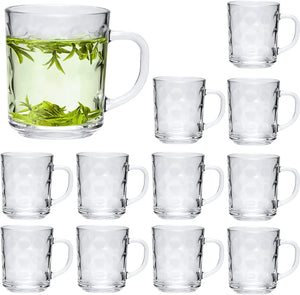 Chic 6pcs Double Wall Glass Tea Cups