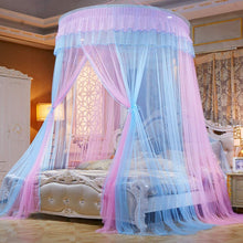 Load image into Gallery viewer, Princess Elegant Lace Round Sheer Mesh Bed Curtains - EK CHIC HOME