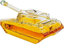 Load image into Gallery viewer, Tank Whiskey Decanter - Army Gifts for Men - Glass Tank Gift - EK CHIC HOME