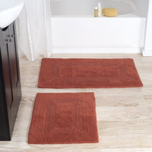 Load image into Gallery viewer, 100% Cotton 2 Piece Reversible Rug Set - EK CHIC HOME