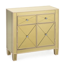 Load image into Gallery viewer, Mirage Gold Mirrored Chest - EK CHIC HOME