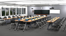 Load image into Gallery viewer, 28 Person Tables Seminar/Classroom Industrial (Seating Included). - EK CHIC HOME