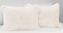Load image into Gallery viewer, Fuzzy Plush Duvet Comforter Cover and Sham 3 pc. - EK CHIC HOME