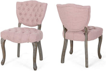 Load image into Gallery viewer, Tufted Dining Chair with Cabriolet Legs (Set of 2) - EK CHIC HOME